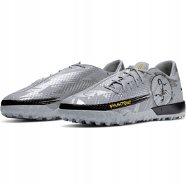 Pantofi de fotbal Nike Phantom Gt Scorpion Academy Dynamic Fit Tf DA2263 001 argint argint 3