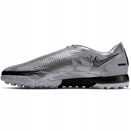 Pantofi de fotbal Nike Phantom Gt Scorpion Academy Dynamic Fit Tf DA2263 001 argint argint 2