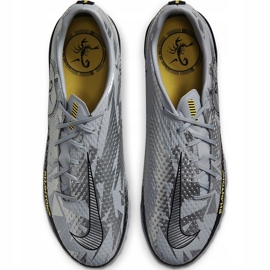 Pantofi de fotbal Nike Phantom Gt Scorpion Academy Dynamic Fit Tf DA2263 001 argint argint 1