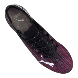 Ghete de fotbal Puma Ultra 1.1 Mx Sg M 106076-03 negru, negru, violet negru 2