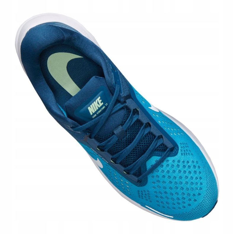 Pantofi de alergare Nike Air Zoom Structure 23 M CZ6720-401 albastru verde 2
