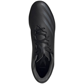 Ghete de fotbal Adidas X Ghosted.4 FxG EG8195 negru negru 1