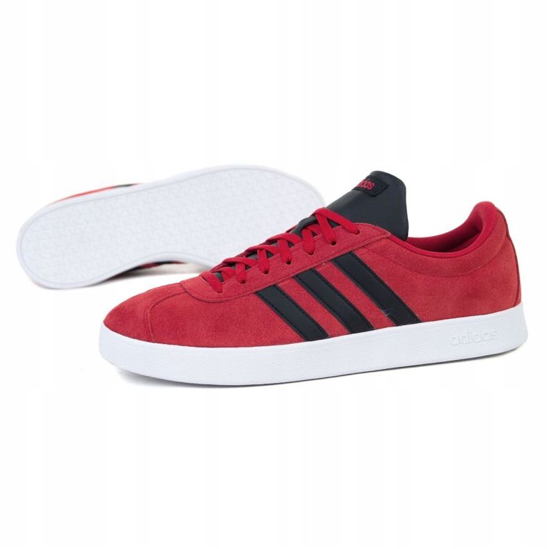 Adidas Vl Court 2.0 M EG3963 negru roșu 1