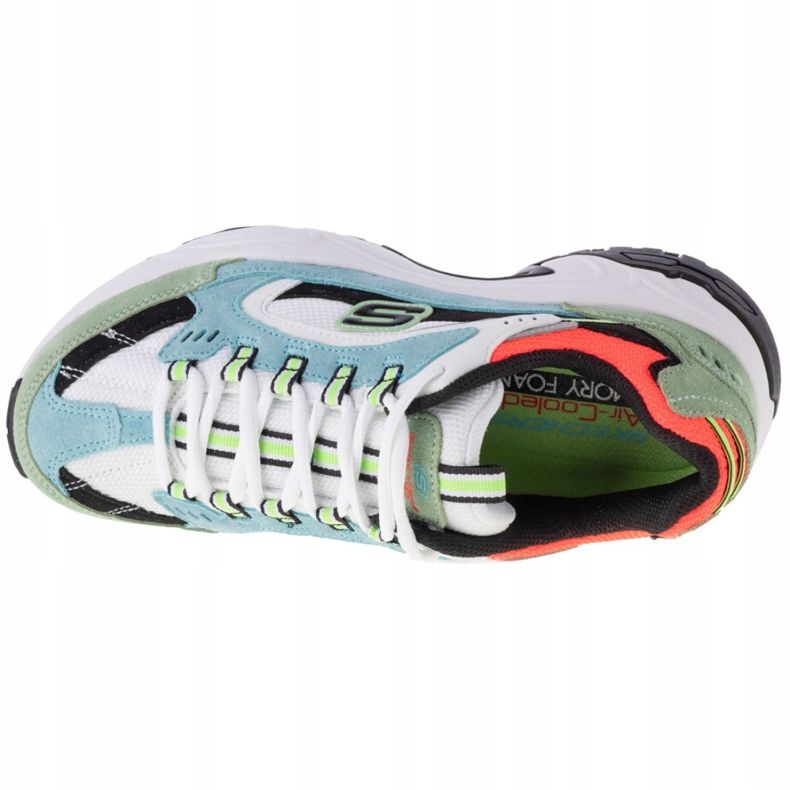 Pantofi Skechers Stamina-Sugar Rock W 13452-BLGR albastru multicolor 2