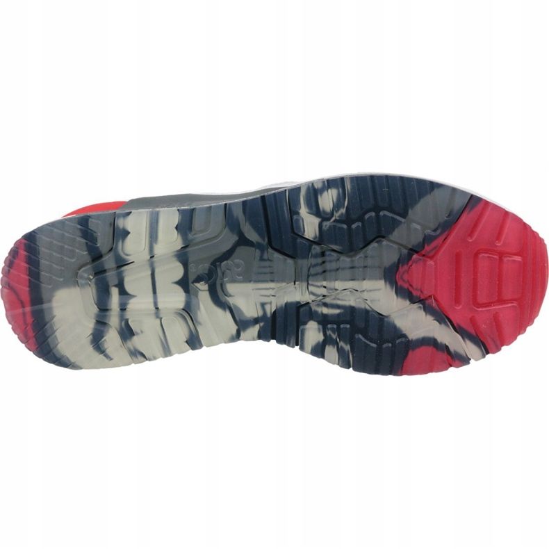 Asics Gel-Lyte III U 1191A251-100 alb roșu gri 1 Asics Gel-Lyte III U 1191A251-100 alb roșu gri 1