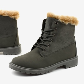 Cizme gri Cizme izolate Olaksalim 1