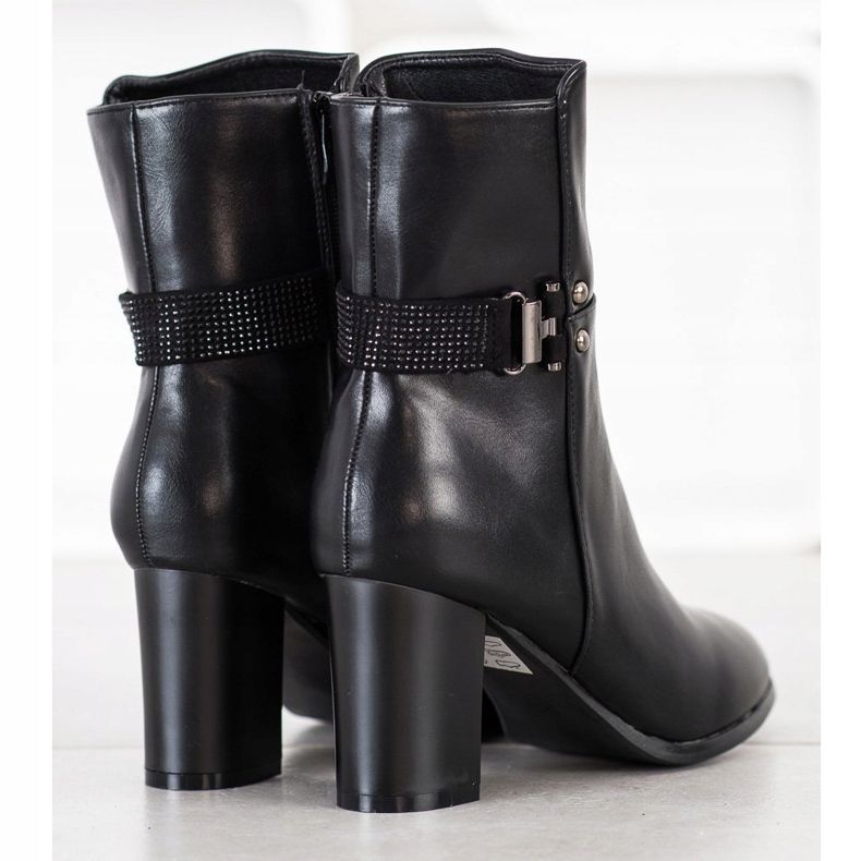 Sabatina Cizme înalte elegante negru 1