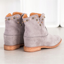 Bella Paris Cowgirl-uri cenușii calde gri 1