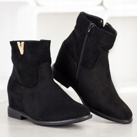 Sergio Todzi Cizme elegante cu pană negru 1 Sergio Todzi Cizme elegante cu pană negru 1