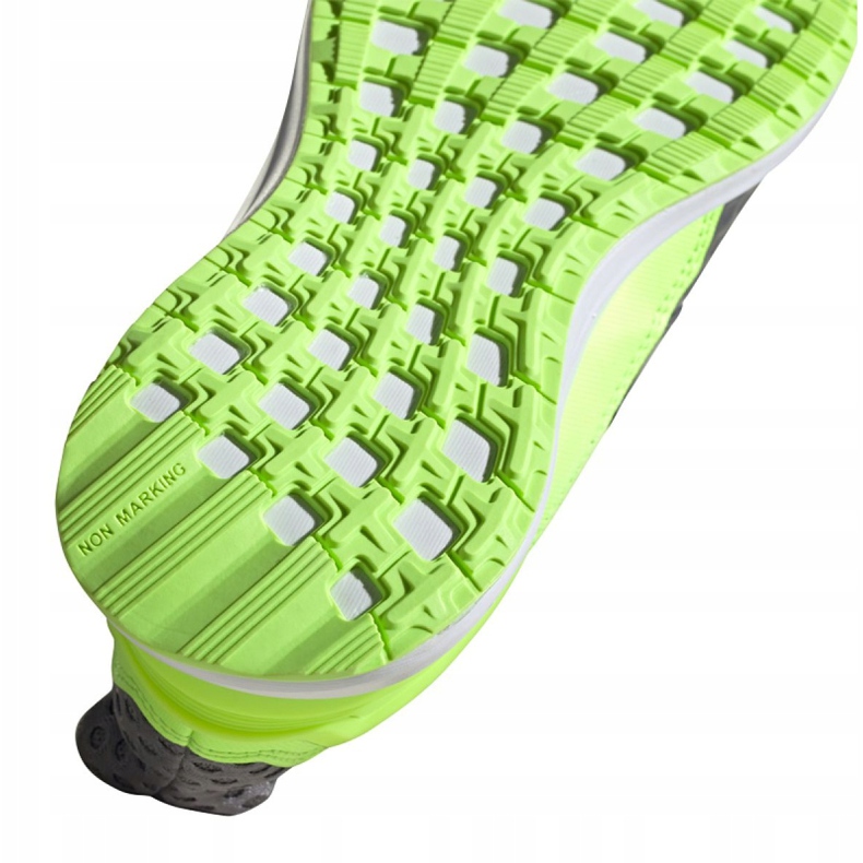 Pantofi de alergare adidas RapidaRun Jr FV4100 gri verde 1