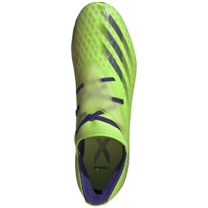 Pantofi de fotbal Adidas X Ghosted.2 Fg verde EG8187 1