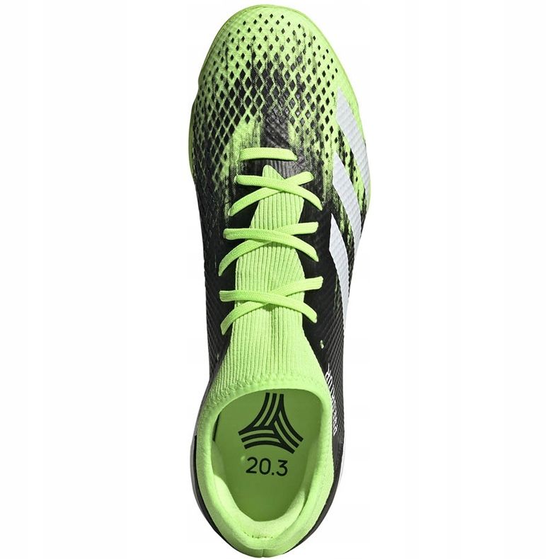 Ghete de fotbal Adidas Predator 20.3 L Tf verde-negru EH2907 1