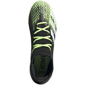Ghete de fotbal adidas Predator 20.3 Fg verde-negru EH2926 1