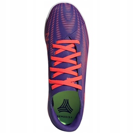 Adidas Nemeziz.4 În pantofi de fotbal Junior violet-roz EH0587 1