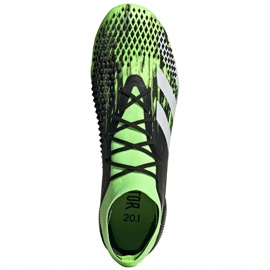 Ghete de fotbal adidas Predator Mutator 20.1 Fg negru și verde EH2892 1