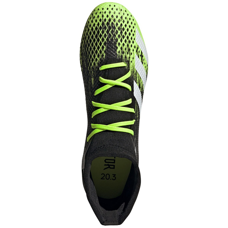Ghete de fotbal adidas Predator 20.3 Sg negru și verde EH2904 multicolor 1