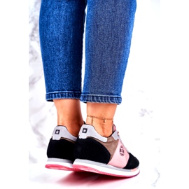 Încălțăminte sport pentru femei Adidași Big Star GG274458 negru kaki roz gri 2