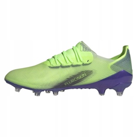 Ghete de fotbal Adidas X Ghosted.1 Ag M FY0958 albastru, violet, verde verde 1 Ghete de fotbal Adidas X Ghosted.1 Ag M FY0958 albastru, violet, verde verde 1