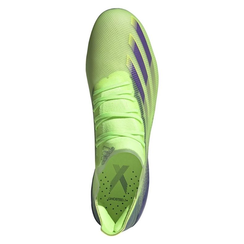 Ghete de fotbal Adidas X Ghosted.1 Ag M FY0958 albastru, violet, verde verde 2 Ghete de fotbal Adidas X Ghosted.1 Ag M FY0958 albastru, violet, verde verde 2