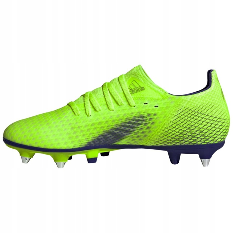 Ghete de fotbal Adidas X Ghosted.3 Sg M EG8176 multicolor verde 1