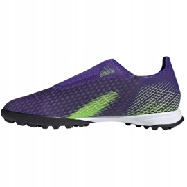 Ghete de fotbal Adidas X Ghosted.3 Ll Tf Junior EH2016 violet violet 2