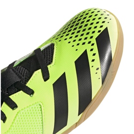 Ghete de fotbal Adidas Predator 20.4 In Sala Jr EH3043 multicolor verde 3