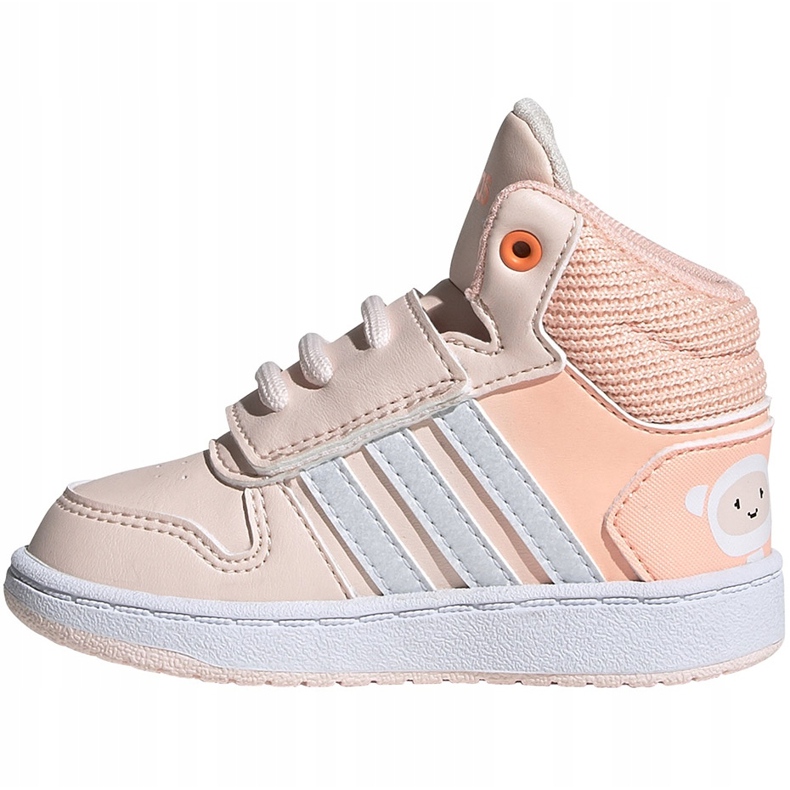 Pantofi copii Adidas Hoops Mid roz FW4924 1