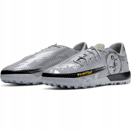 Pantofi de fotbal Nike Phantom Gt Scorpion Academy Dynamic Fit Tf DA2263 001 negru gri 1