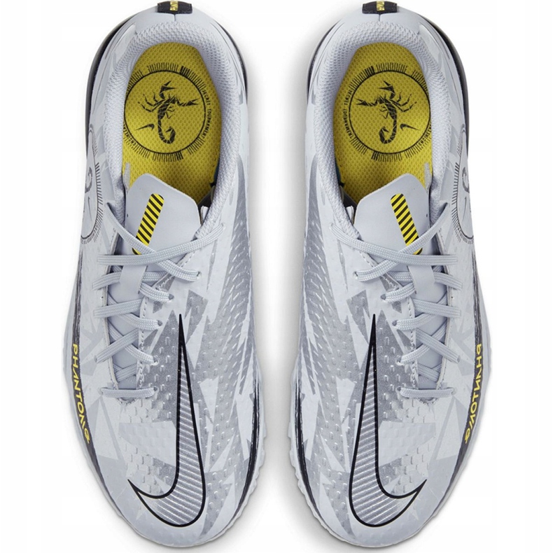 Pantofi de fotbal Nike Phantom Gt Scorpion Academy Tf Jr DA2282 001 albastru albastru 1