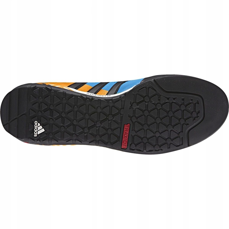 Pantofi Adidas Terrex Swift Solo M AQ5296 negru albastru portocale 2