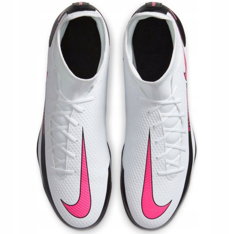 Pantofi de fotbal Nike Phantom Gt Club Df FG / MG CW6672 160 alb alb 2
