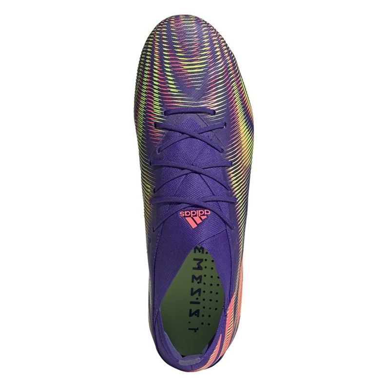 Ghete de fotbal Adidas Nemeziz .1 M Fg EH0760 violet violet 2