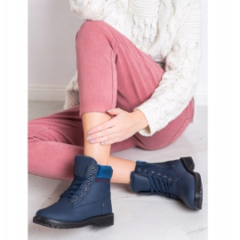 Sport Trappers cu stil albastru marin 1