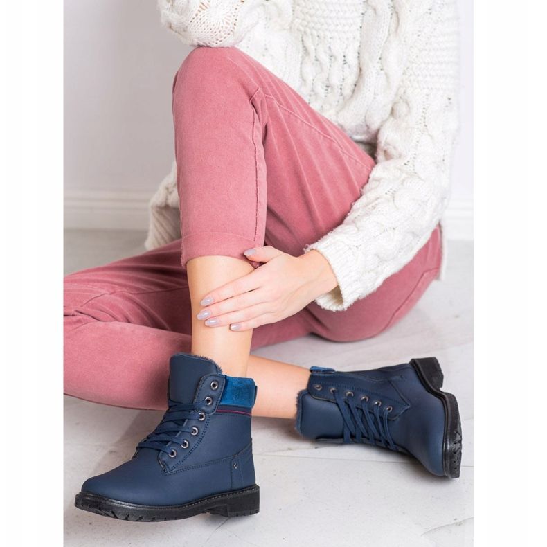 Sport Trappers cu stil albastru marin 1