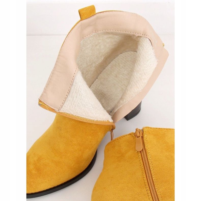 Tocuri înalte clasice UK09P Galben miere 2 Tocuri înalte clasice UK09P Galben miere 2