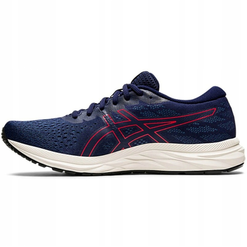 Pantofi de alergare pentru bărbați Asics Gel Excite 7 bleumarin-roșu 1011A657 401 albastru marin 1