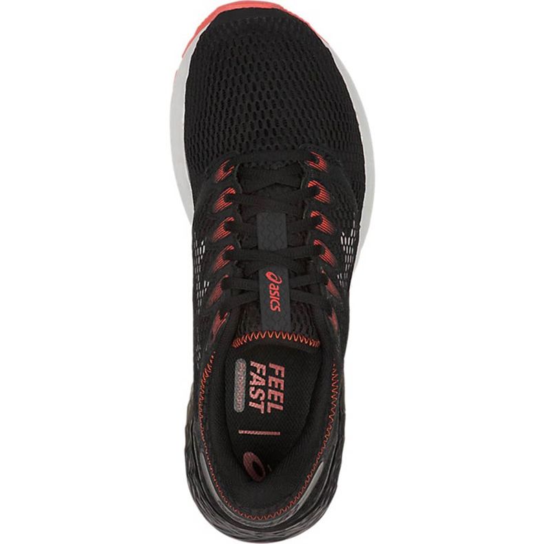 Pantofi de alergare pentru bărbați Asics Roadhawk Ff 2 negru și portocaliu 1011A136 002 1