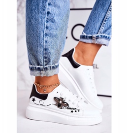 Încălțăminte sport pentru femei Adidași cu Amour Fly White alb 1