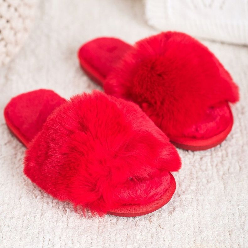 Bona Papuci roșii cu stil roșu 2 Bona Papuci roșii cu stil roșu 2