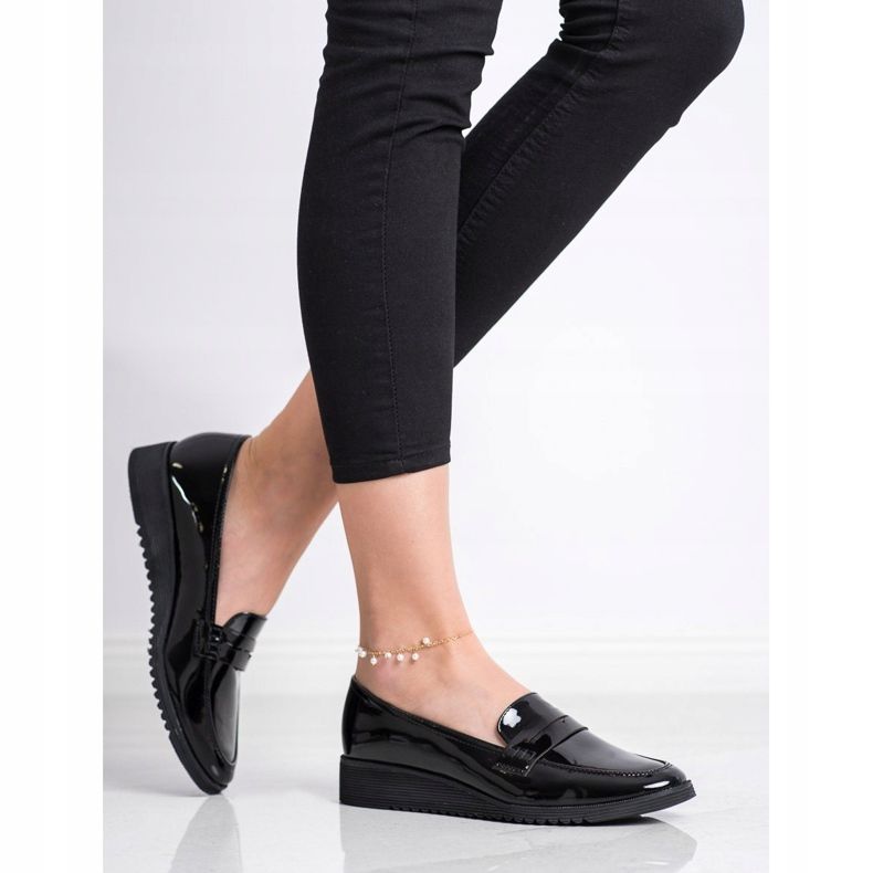 Goodin Mocasini lăcuți negru 1