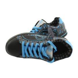 Pantofi sport McArthur 13-bk negri negru albastru 4 Pantofi sport McArthur 13-bk negri negru albastru 4