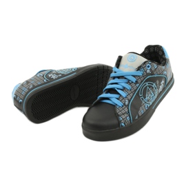 Pantofi sport McArthur 13-bk negri negru albastru 3 Pantofi sport McArthur 13-bk negri negru albastru 3