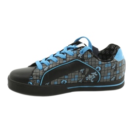 Pantofi sport McArthur 13-bk negri negru albastru 1