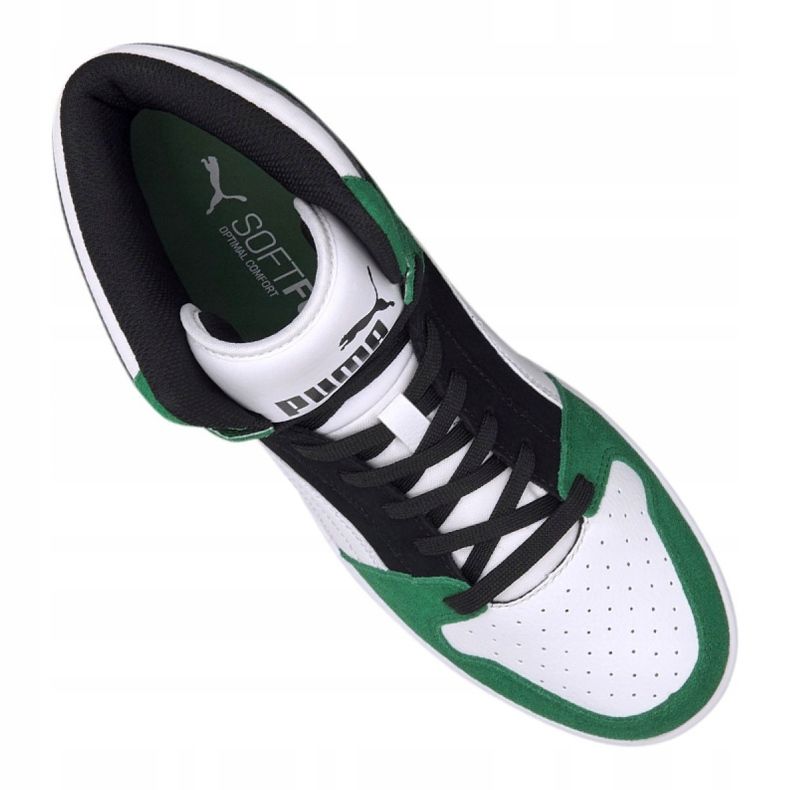 Puma Rebound LayUp Sd M 370219-05 alb negru verde 2