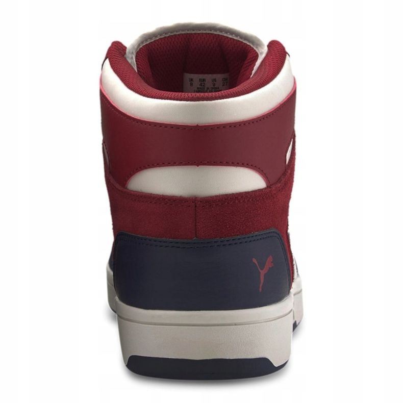 Puma Rebound LayUp Sd M 370219-04 alb negru roșu multicolor 1