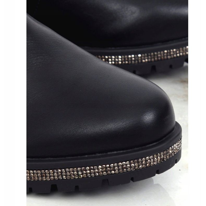 Cizme de călărie pentru femei negre SG-501 Negre negru 1