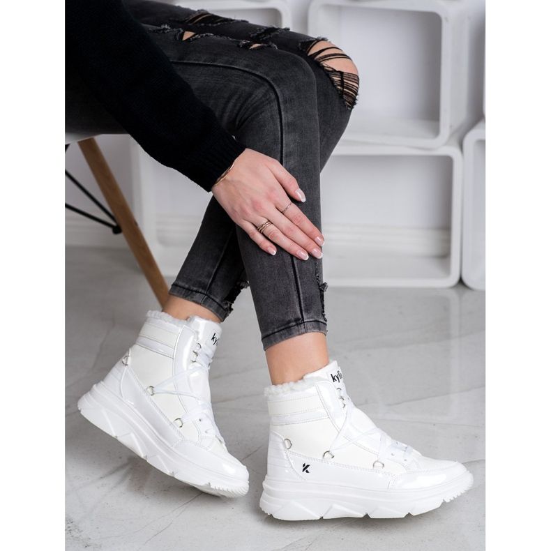 Kylie Trappers la modă alb 1