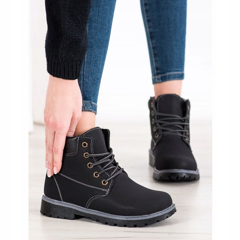 Bona Trappers negri clasici negru 2