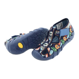 Încălțăminte pentru copii Befado 190P101 albastru marin albastru multicolor verde 4