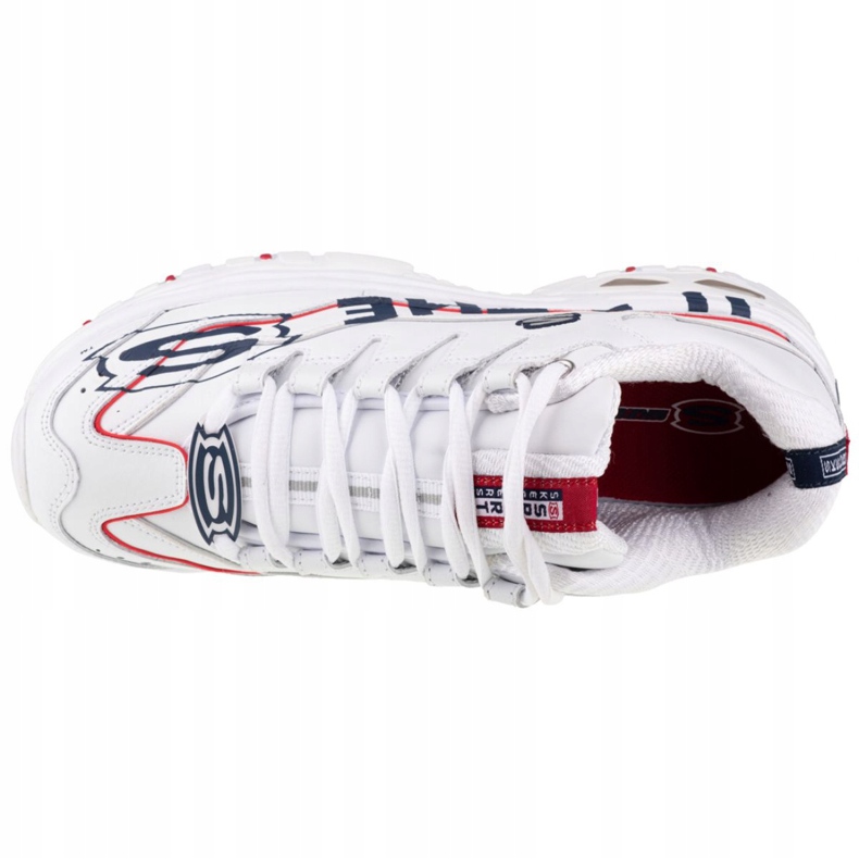 Pantofi Skechers Energy-Genuine Look W 13407-WNVR alb negru 2